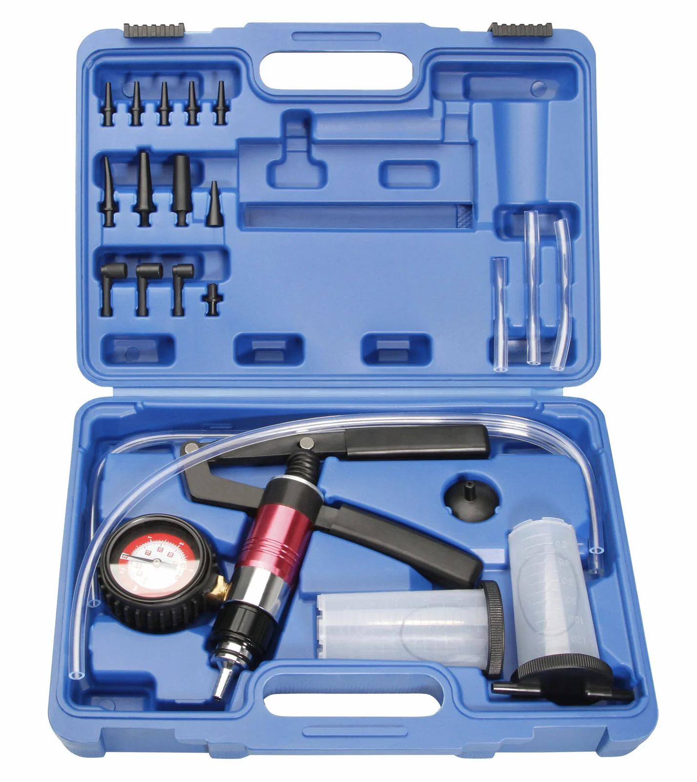Universele vacuümtester / remontluchter – Incl. Koffer en toebehoren