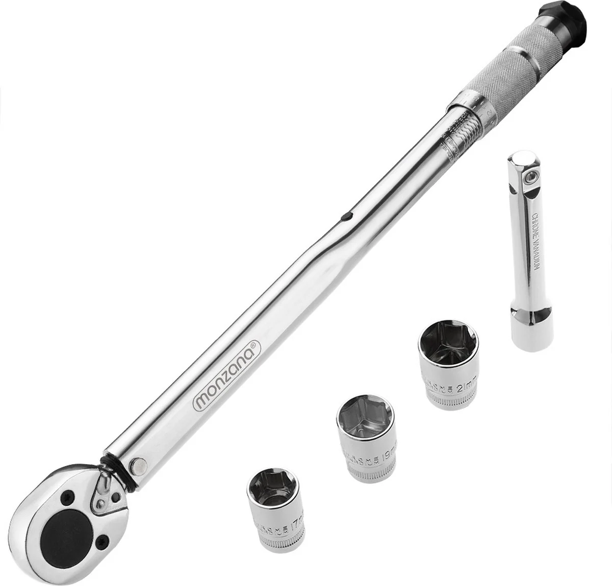 Momentsleutel set 1/2 “28-210 Nm ratelmoer