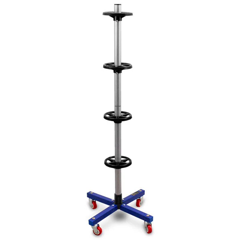 Velgboom – Met wielen – Max 225mm – 80kg – Blauw