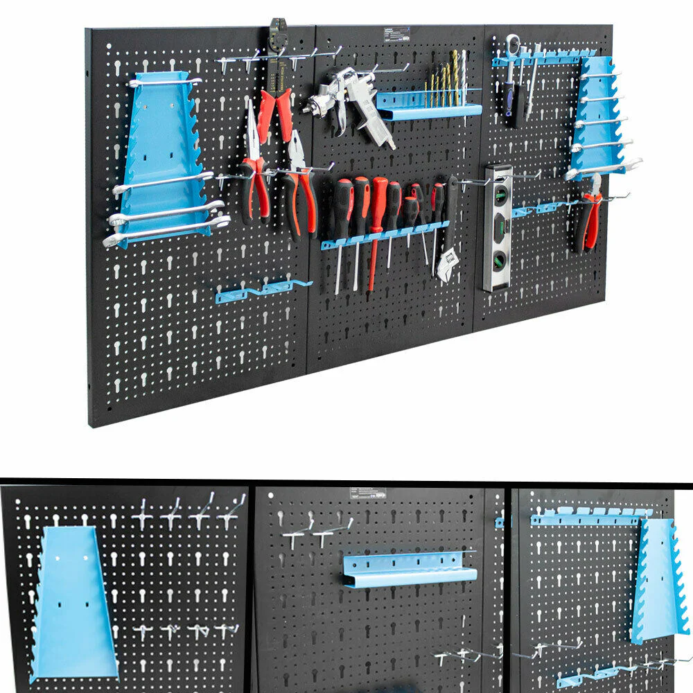 Gereedschapsbord 3 delig incl. wandbevestiging