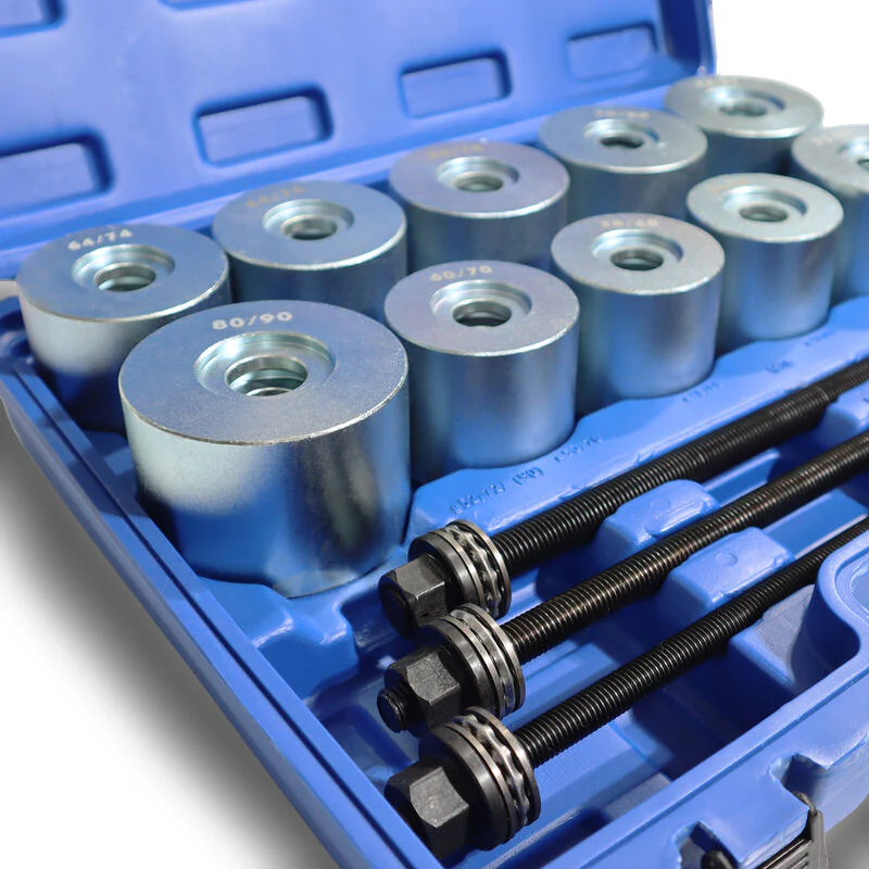 Lagertrekker-trekkerspindelset – M10-M18 – 27-delig