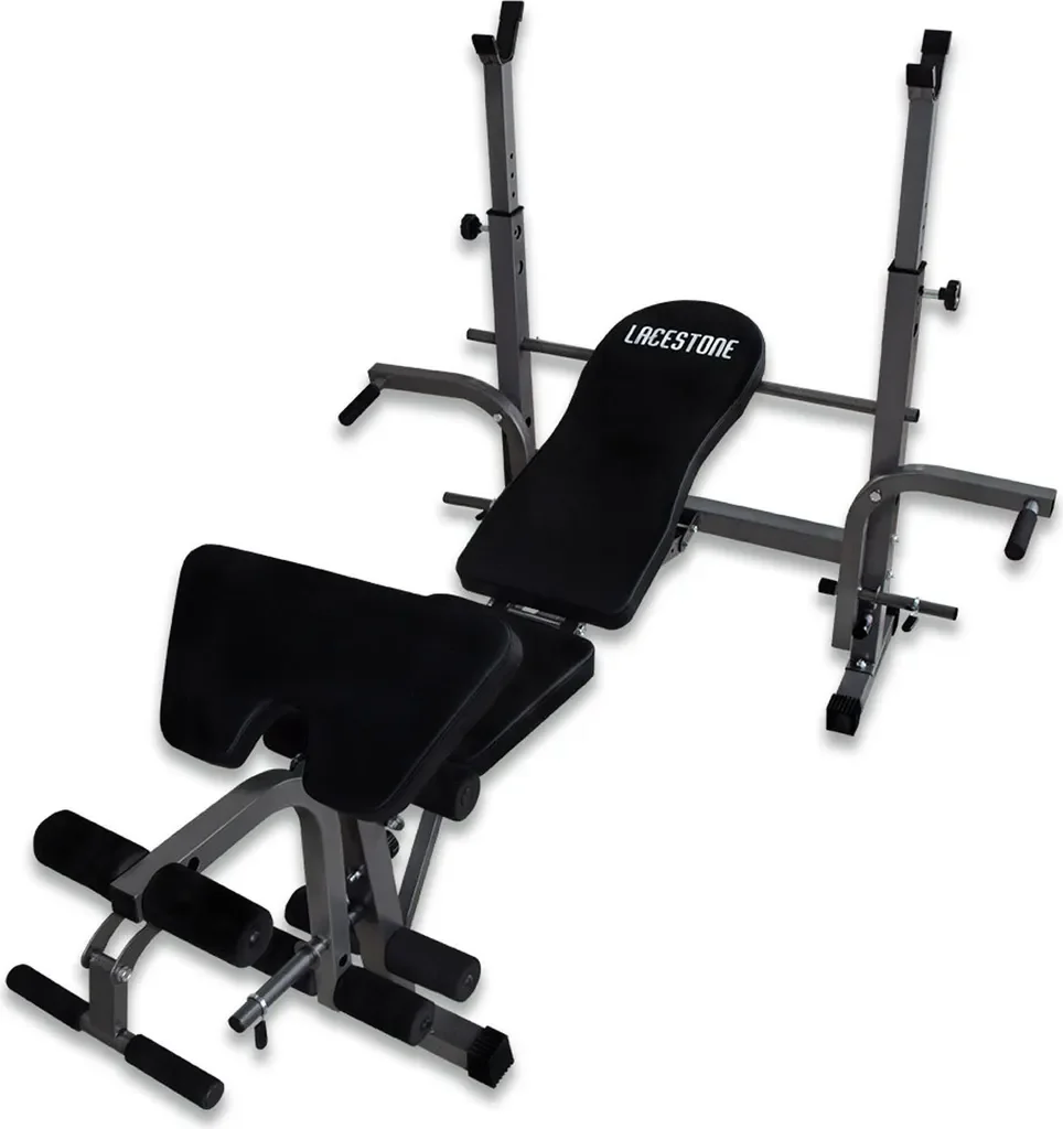 Multifunctionele Trainingsbank / Fitnessbank – Verstelbaar – Zwart