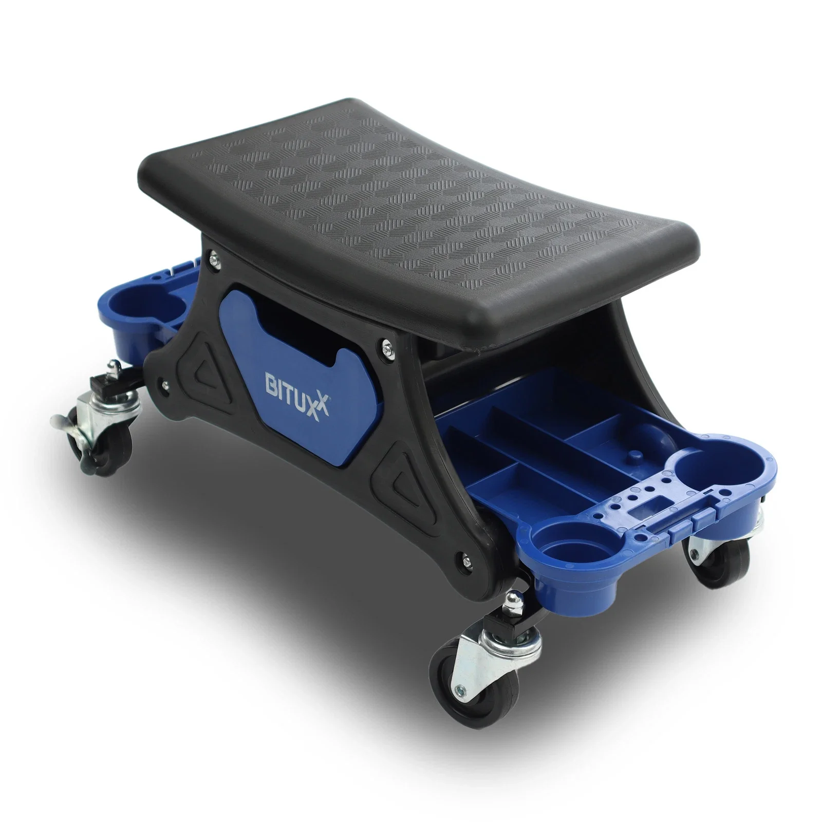 Werkplaatskruk / Werkplaatsstoel – Max 180 kg – Blauw