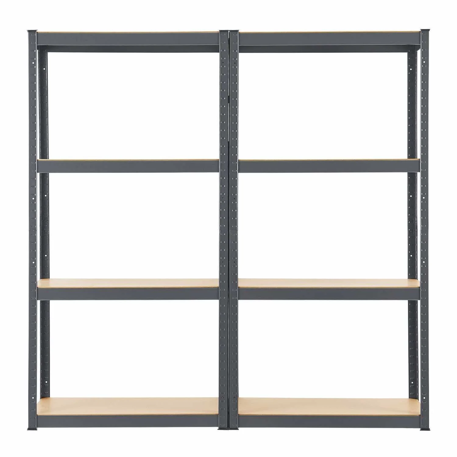 2 stuks Stellingkast / Opbergkast – Easy – 160 x 80 x 40 cm – Grijs