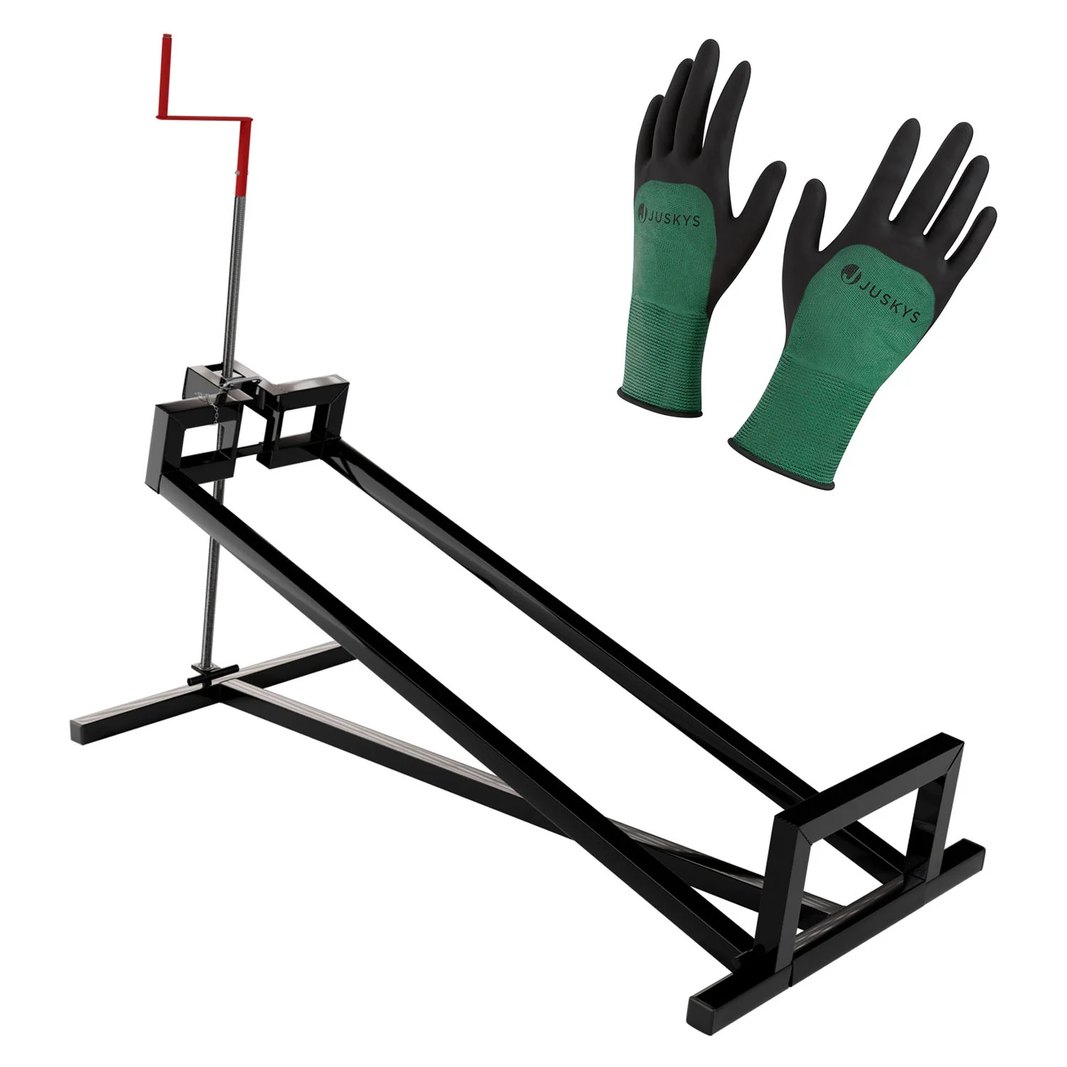 Zitmaaierkrik / Gazonmaaierlift – Staal – Max. 400 KG – Zwart