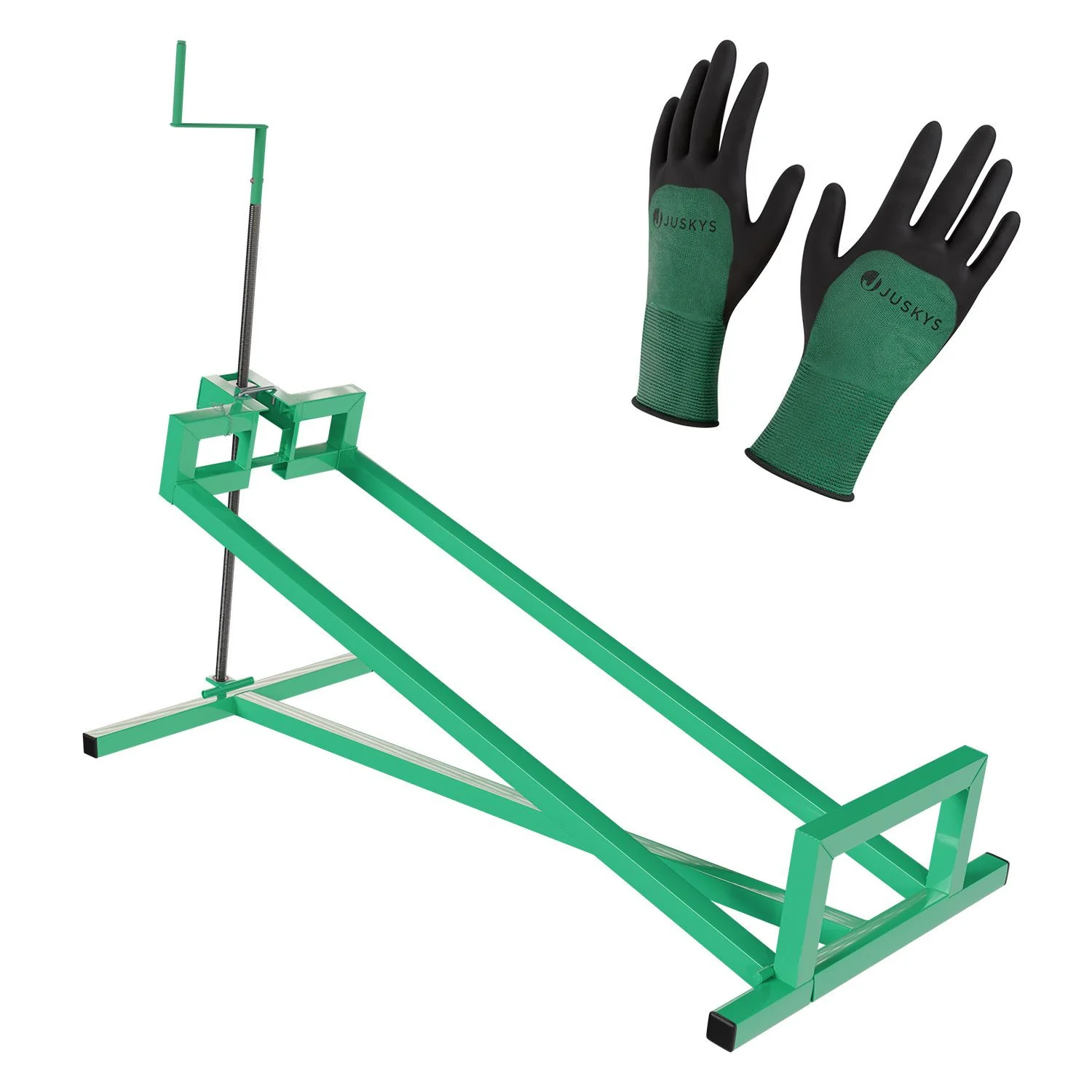 Zitmaaierkrik / Gazonmaaierlift – Staal – Max. 400 KG – Groen
