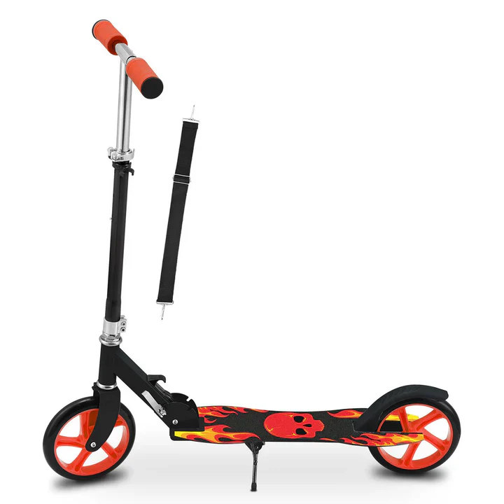 Inklapbare Step / Scooter – Fire – XXL Wielen