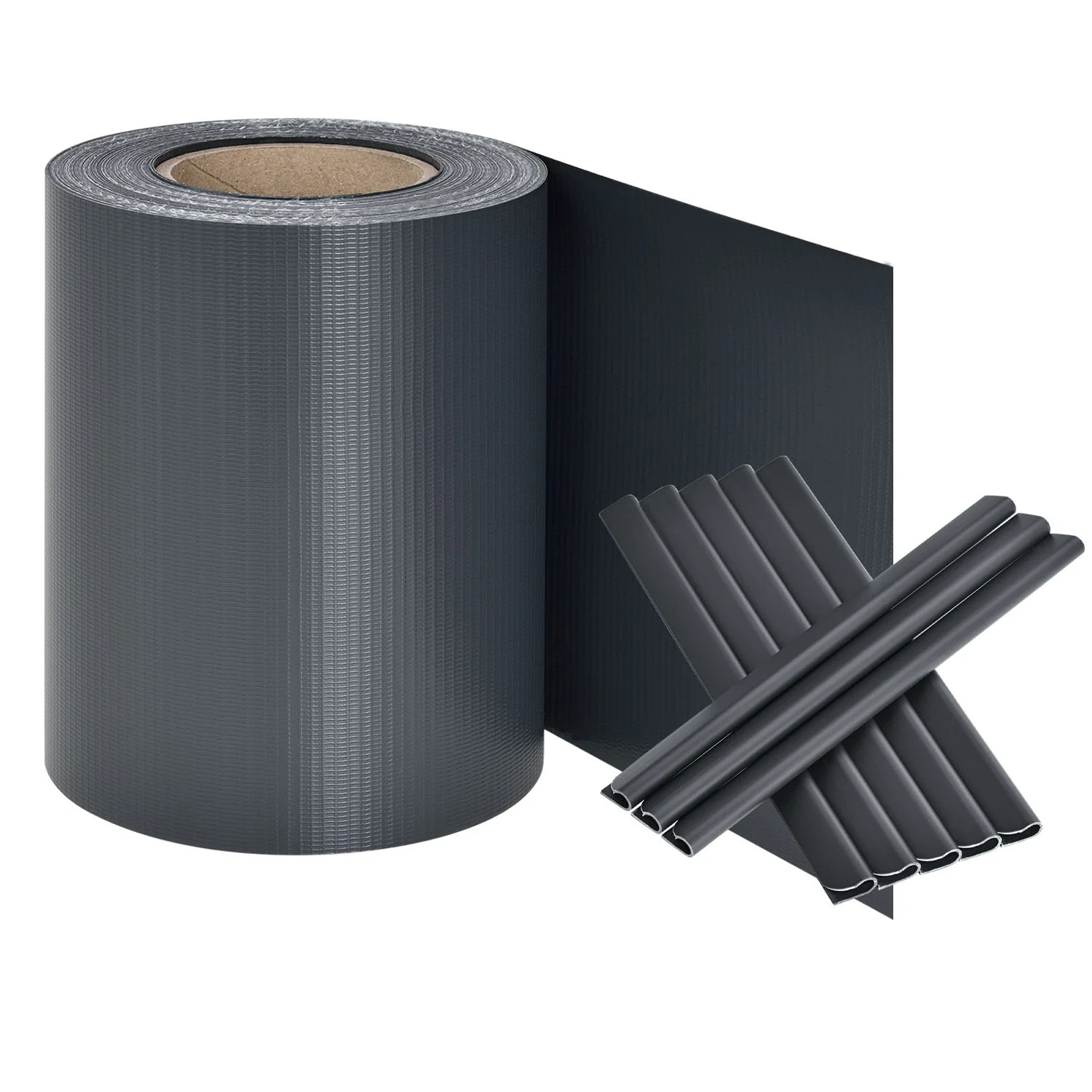 PVC Privacystrips – 1 stuk – Antraciet