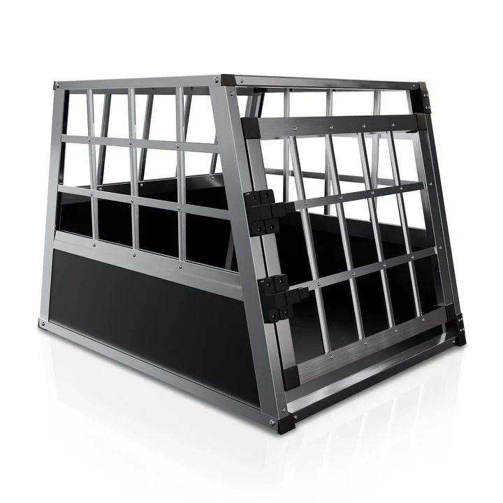 Aluminium hondentransportbox – M