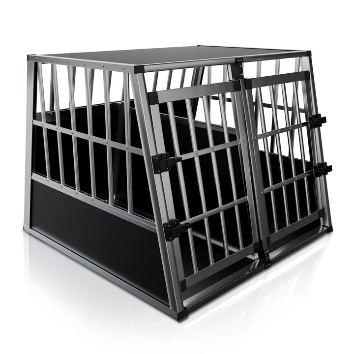 Aluminium Hondentransportbox – XL