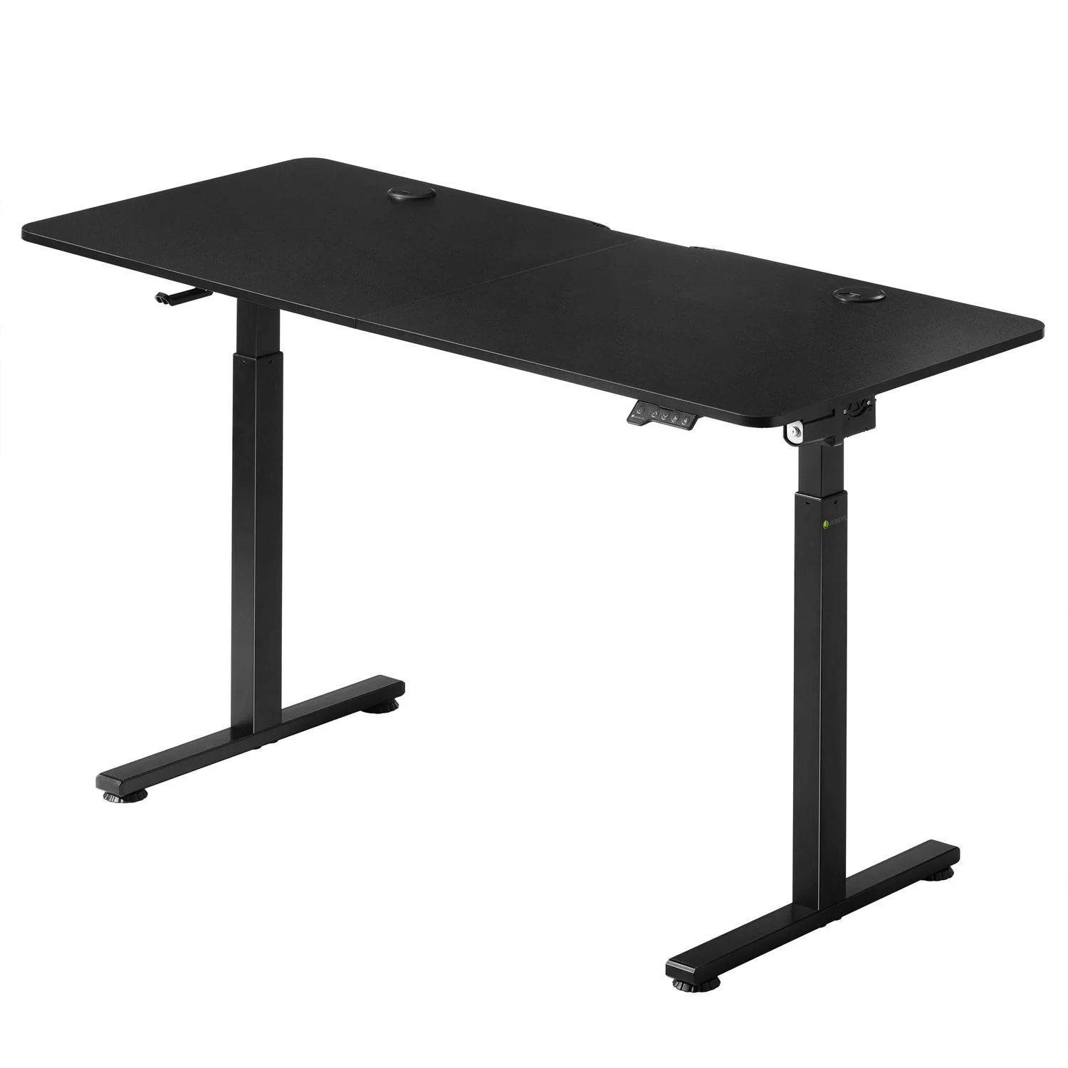 Elektrisch Verstelbaar Bureau / Sta Zit Bureau – 140 x 60 cm – Zwart