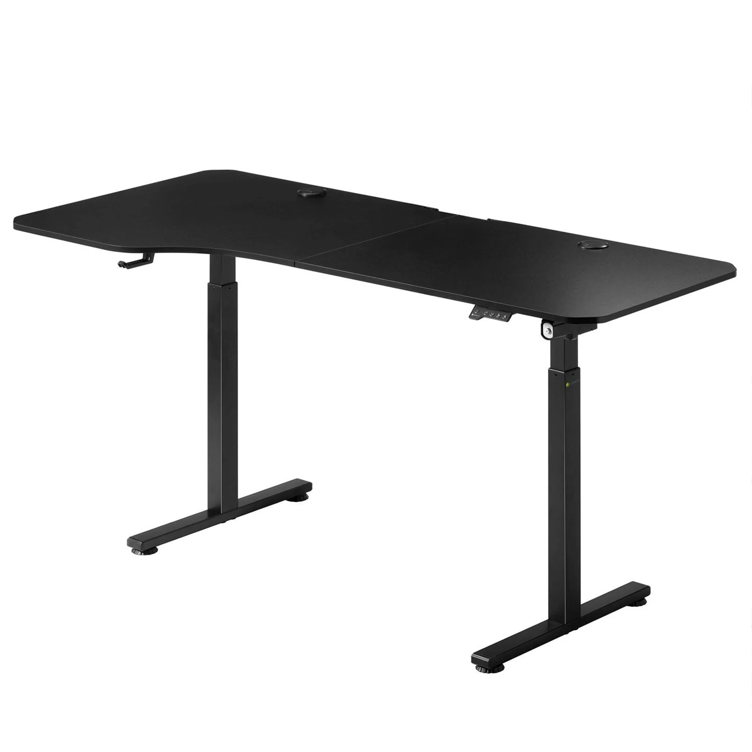 Elektrisch Verstelbaar Bureau / Sta Zit Bureau – 160 x 75 cm – Zwart