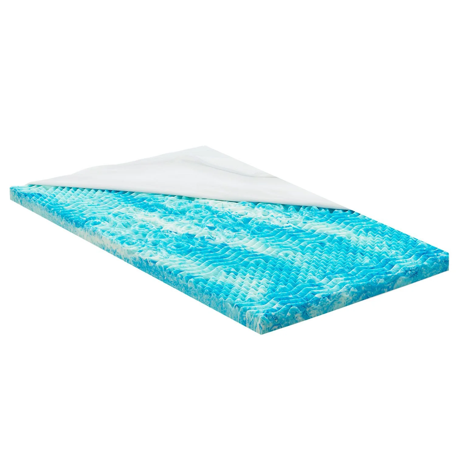 Topper / Matrastopper / Topmatras – 90 x 200 cm – H2 / H3 – Traagschuim
