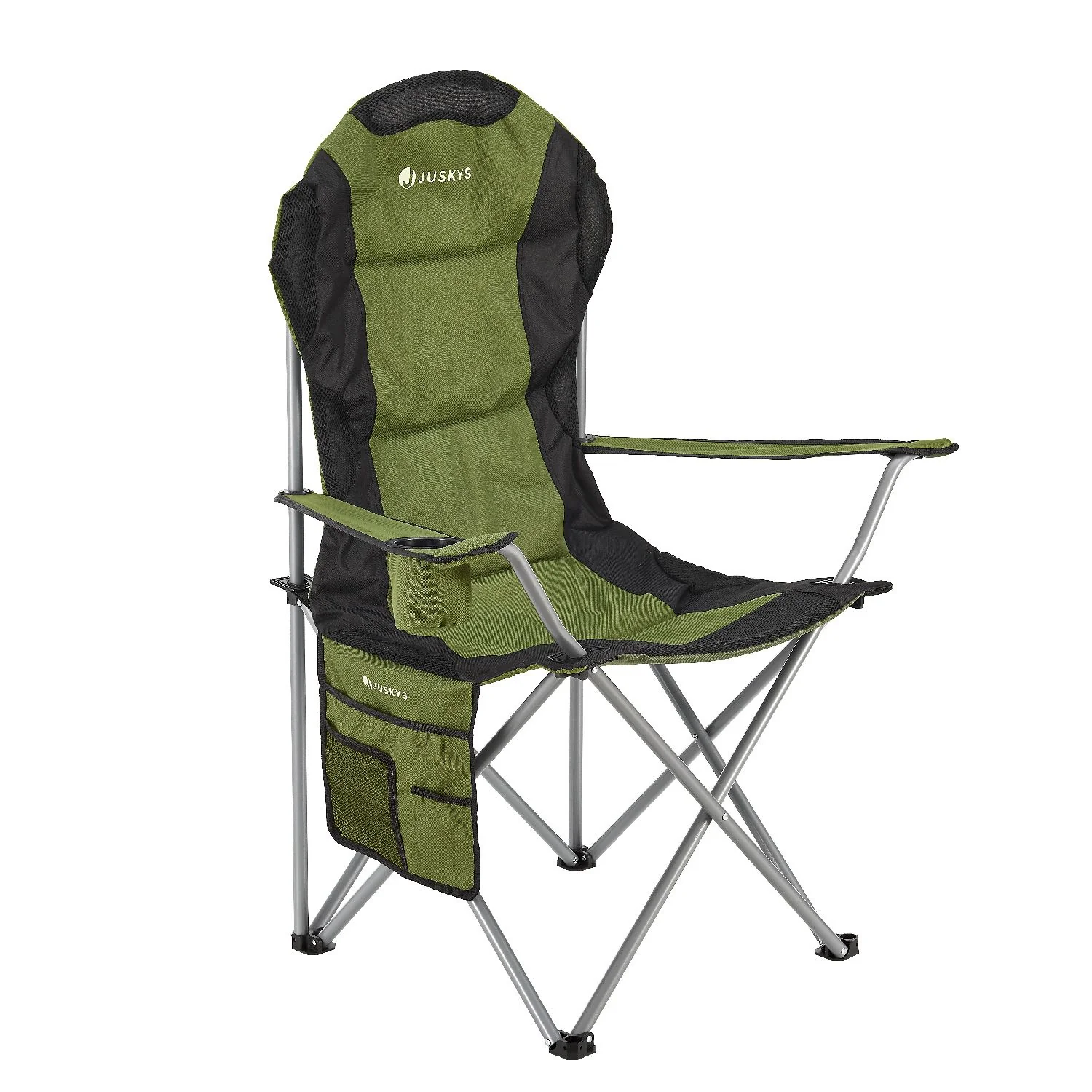 Inklapbare Campingstoel / Vouwstoel Lido – Groen – Incl. Opbergtas