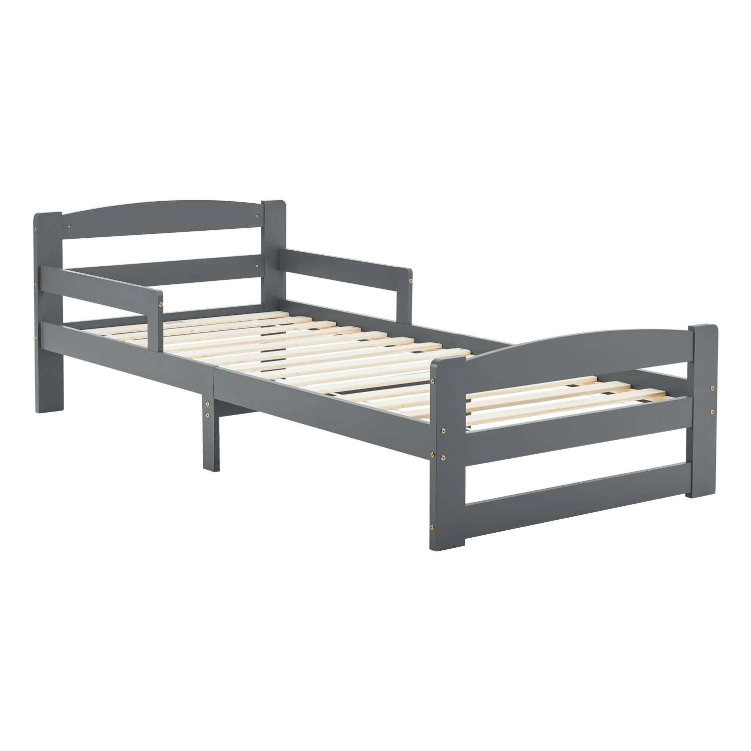 Jeugdbed / Kinderbed Arona – 90 x 200 cm – Grijs