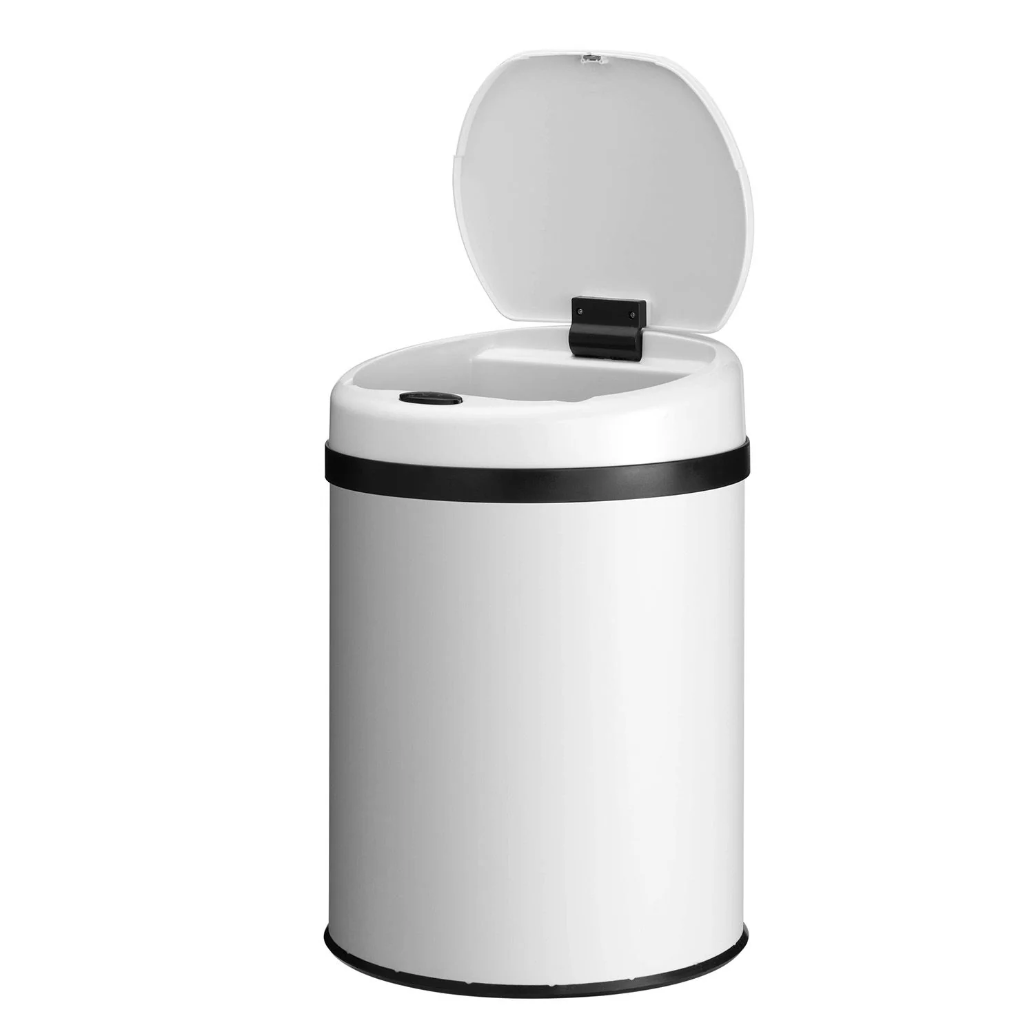 Automatische Prullenbak / Afvalemmer / Sensorprullenbak – 30 Liter – Wit – Rond