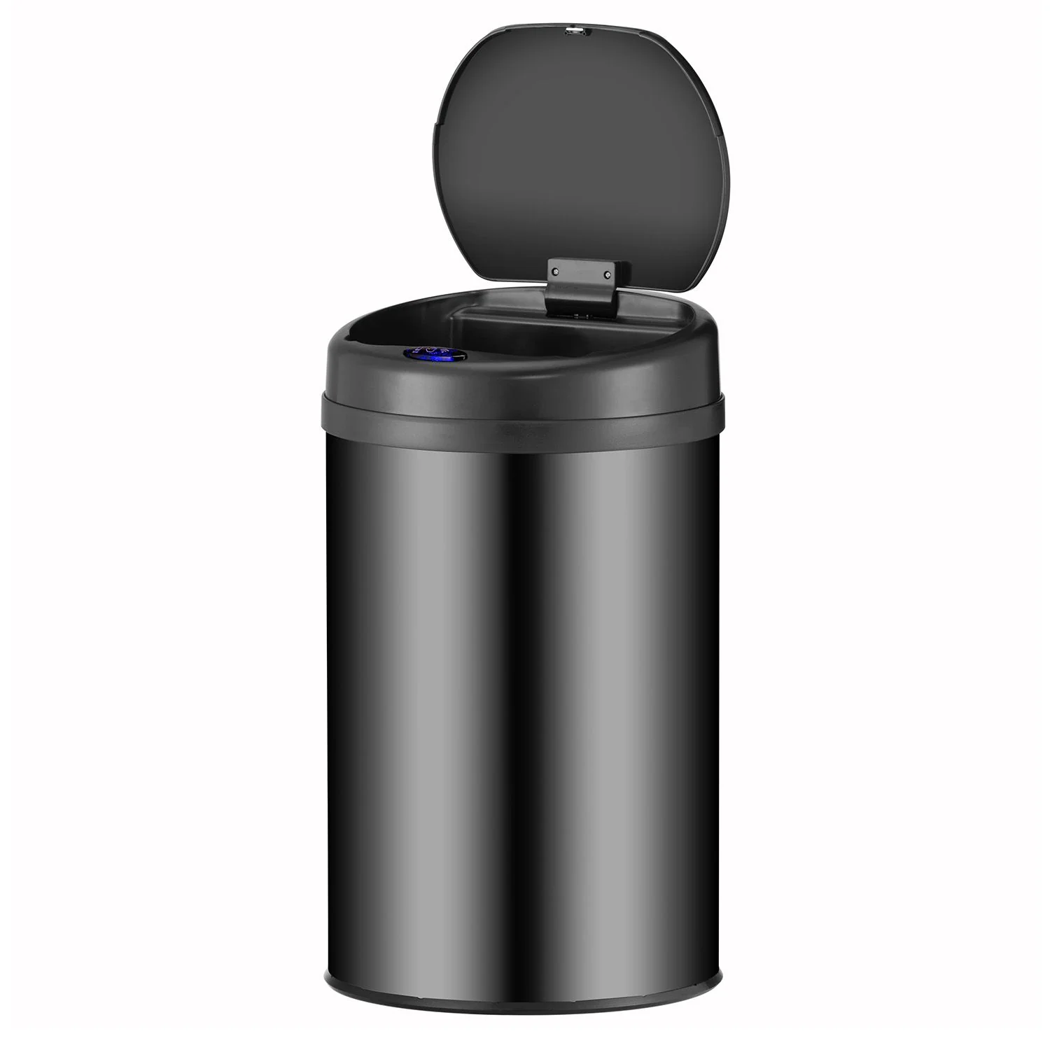 Automatische Prullenbak / Afvalemmer / Sensorprullenbak – 30 Liter – Zwart – Rond
