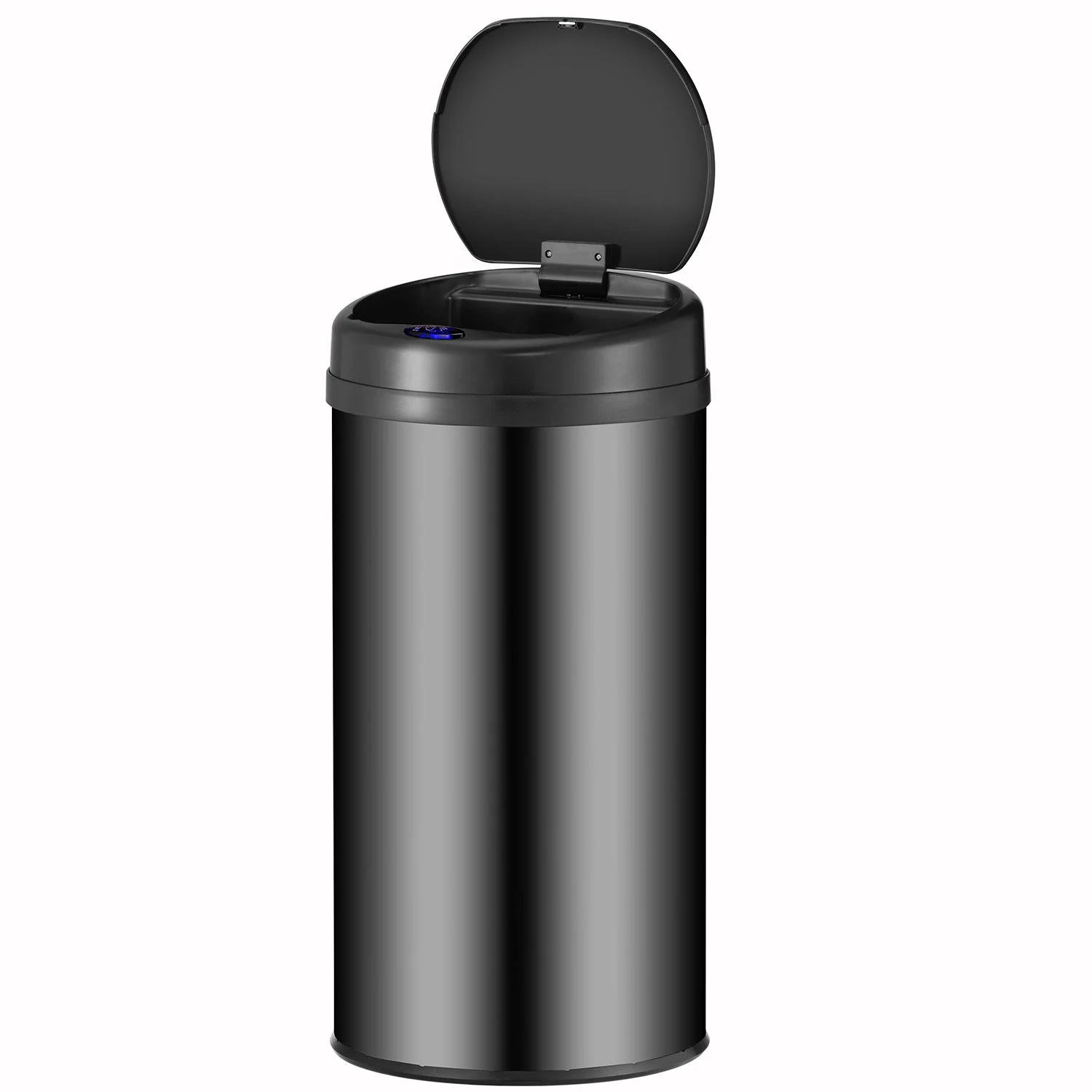 Automatische Prullenbak / Afvalemmer / Sensorprullenbak – 40 Liter – Zwart – Rond