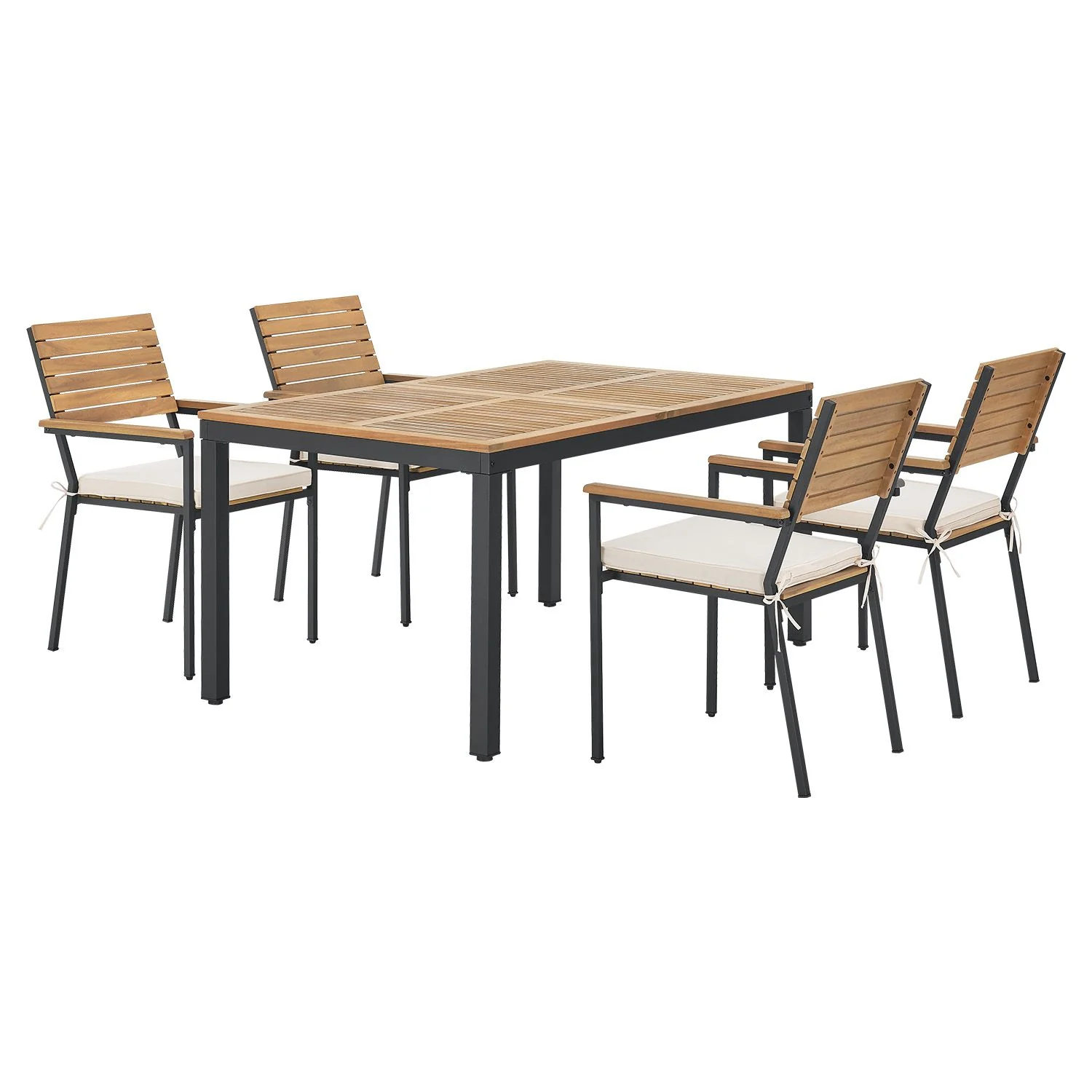 Tuinset / Eetset Rhodos – Acaciahout – 5-delig