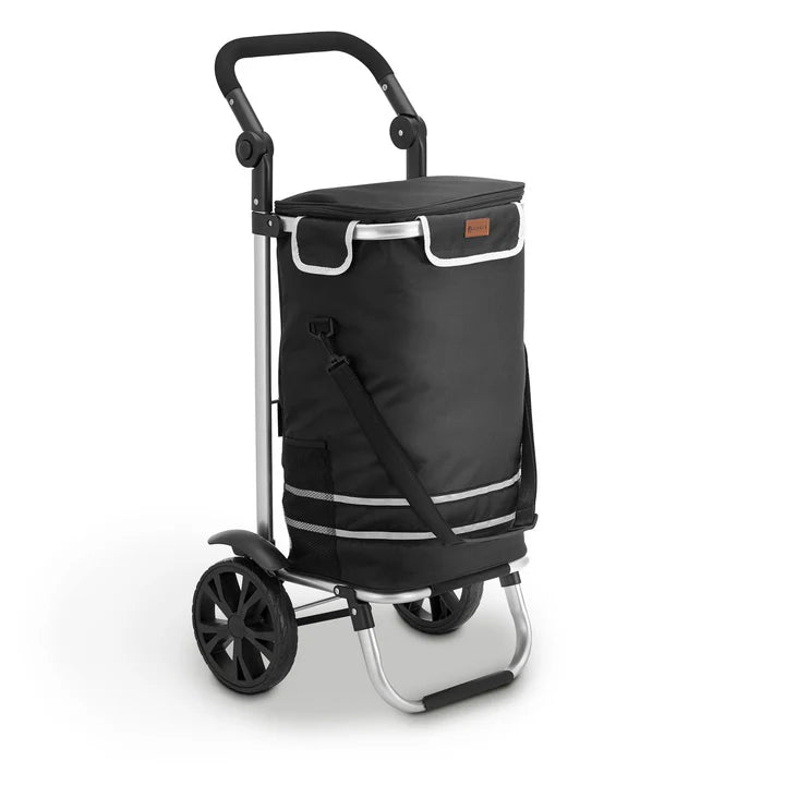 3in1 boodschappentrolley – 56 Liter – Zwart