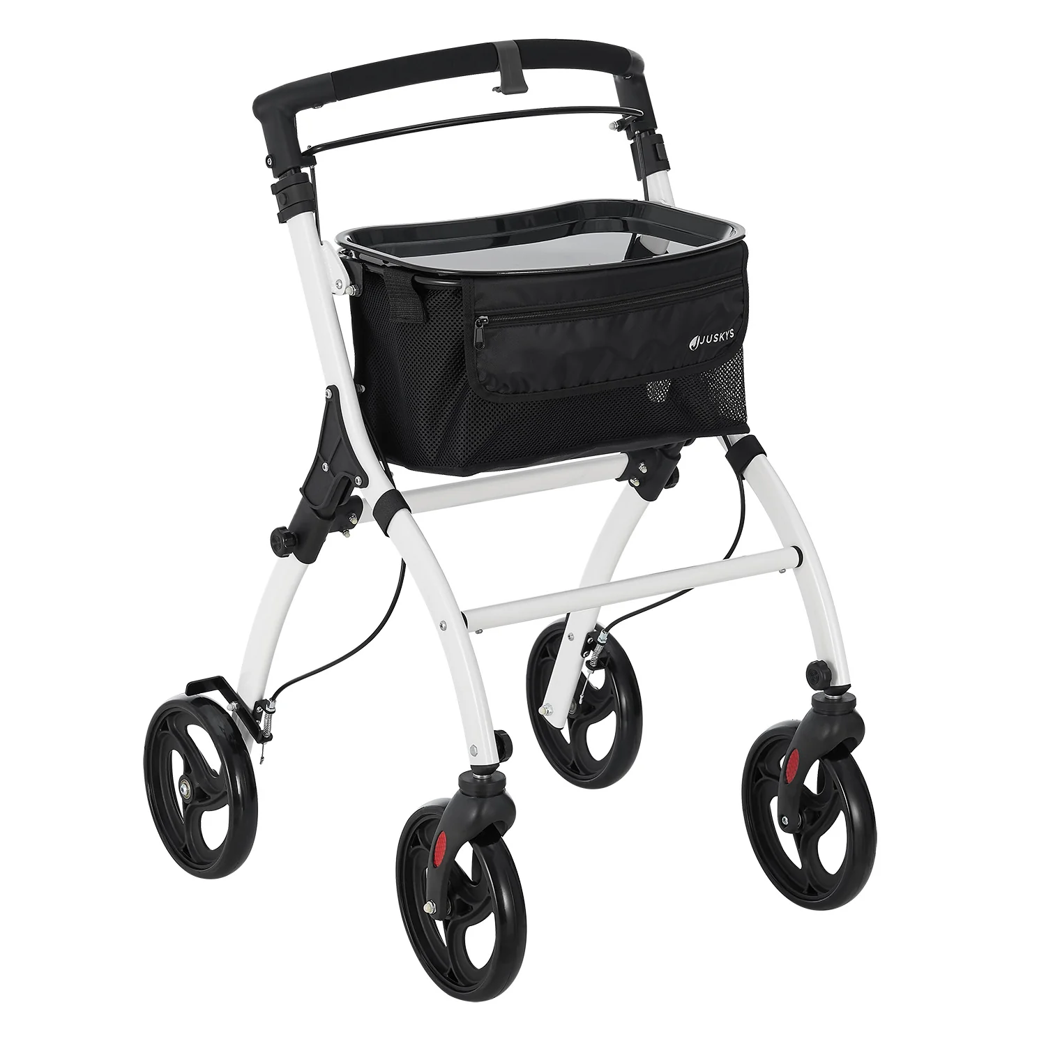 Aluminium Rollator Active – Wit