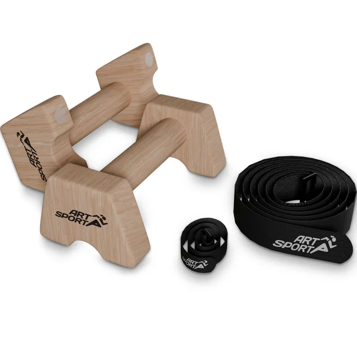 Houten opdrukstangen – M – 23x14x9 cm