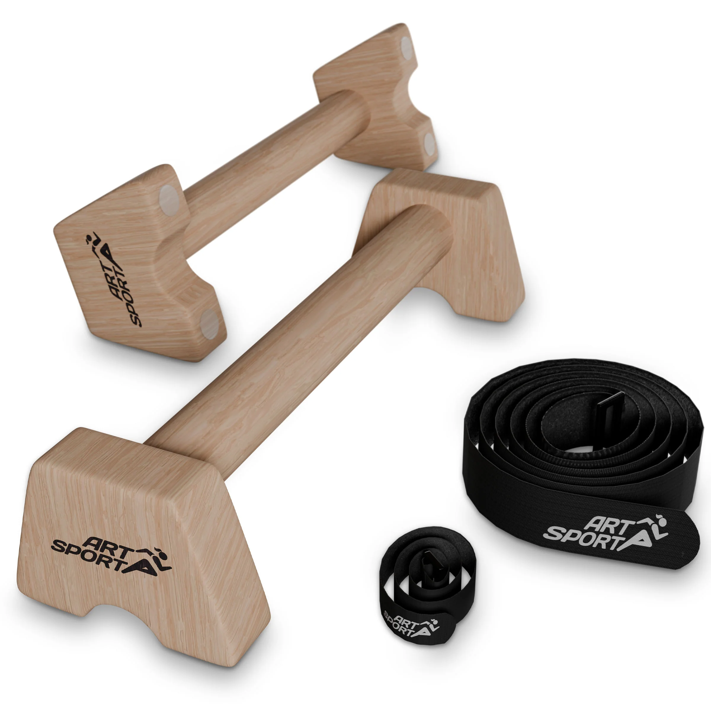 Houten opdrukstangen – L – 39x14x9 cm