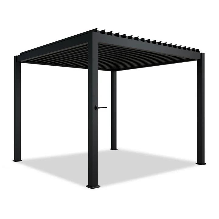 Pergola / Lamellendak – Tahiti – 3×3 m – Antraciet