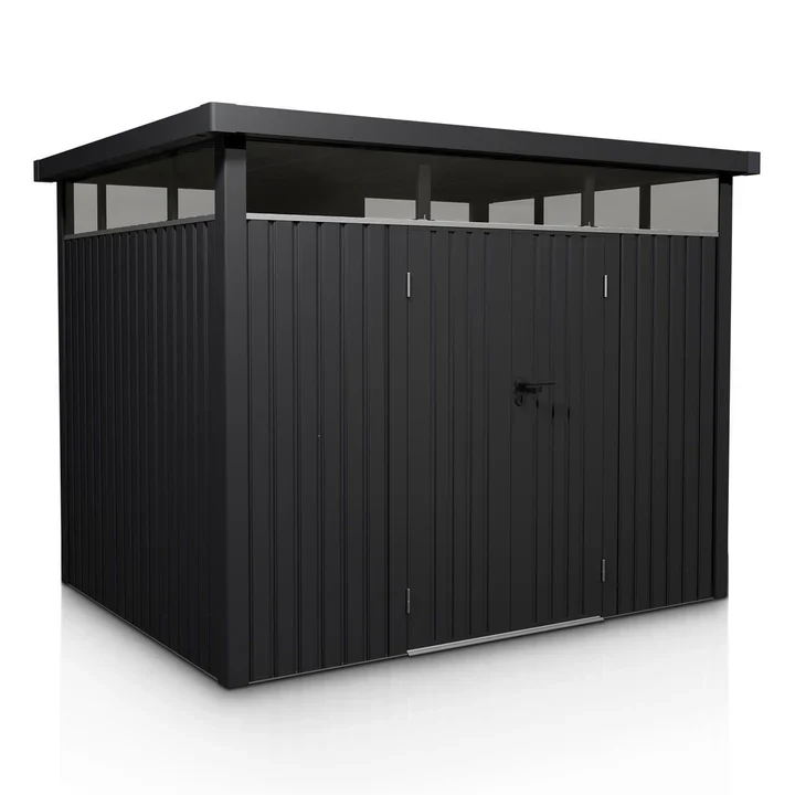 Metalen Gereedschapsschuur / Opbergschuur / Tuinschuur / Berging Lucerne – Antraciet – 7,8 m²