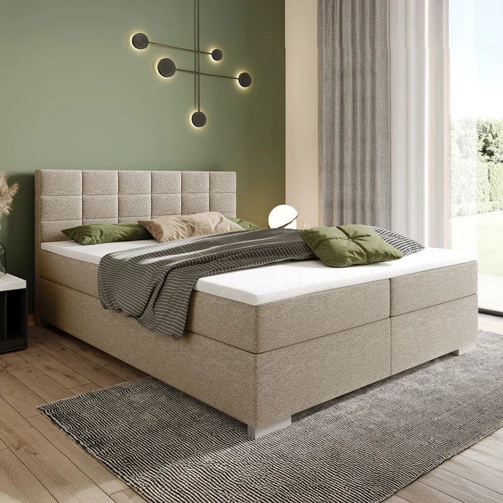 Boxspring Seattle – 180x200cm – Beige
