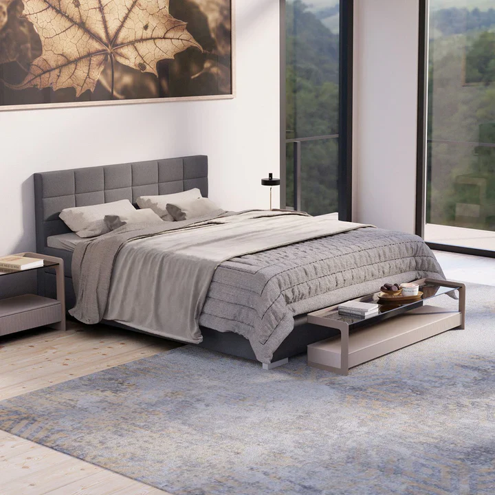Boxspring Seattle – 180x200cm – Lichtgrijs