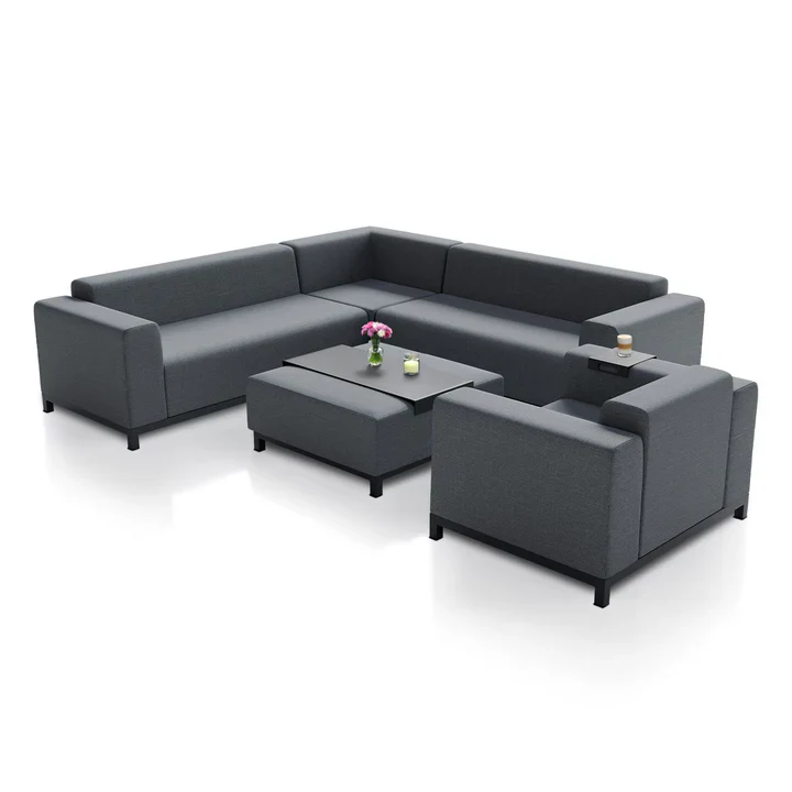 Loungeset / Tuinset – Sorano – Antraciet