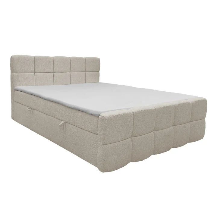 Boxspring Calgary – Incl. Opbergruimte – Beige