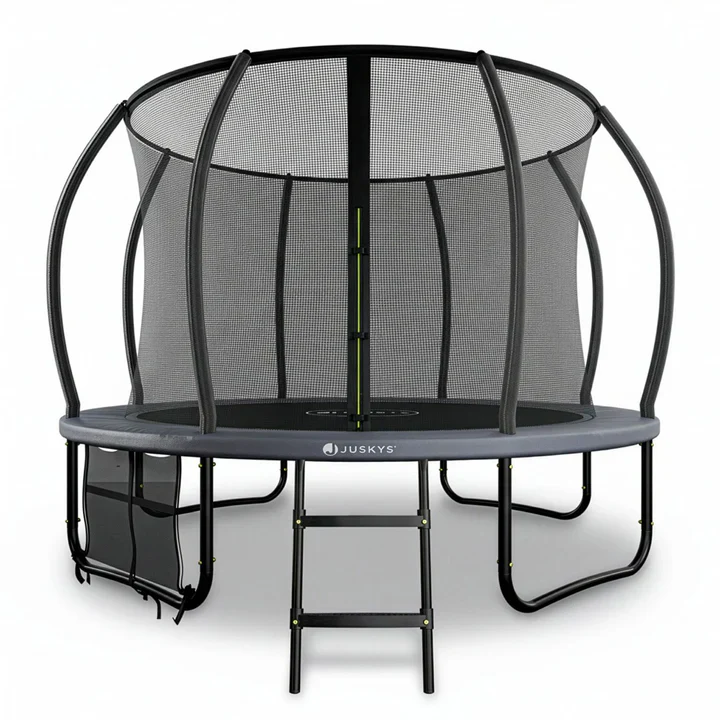 Trampoline / Buitentrampoline M – Incl. Veiligheidsnet en Randbescherming – Ø305 cm