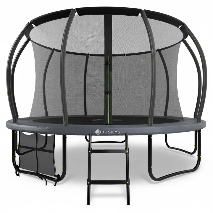 Trampoline / Buitentrampoline L – Incl. Veiligheidsnet en Randbescherming – Ø366 cm