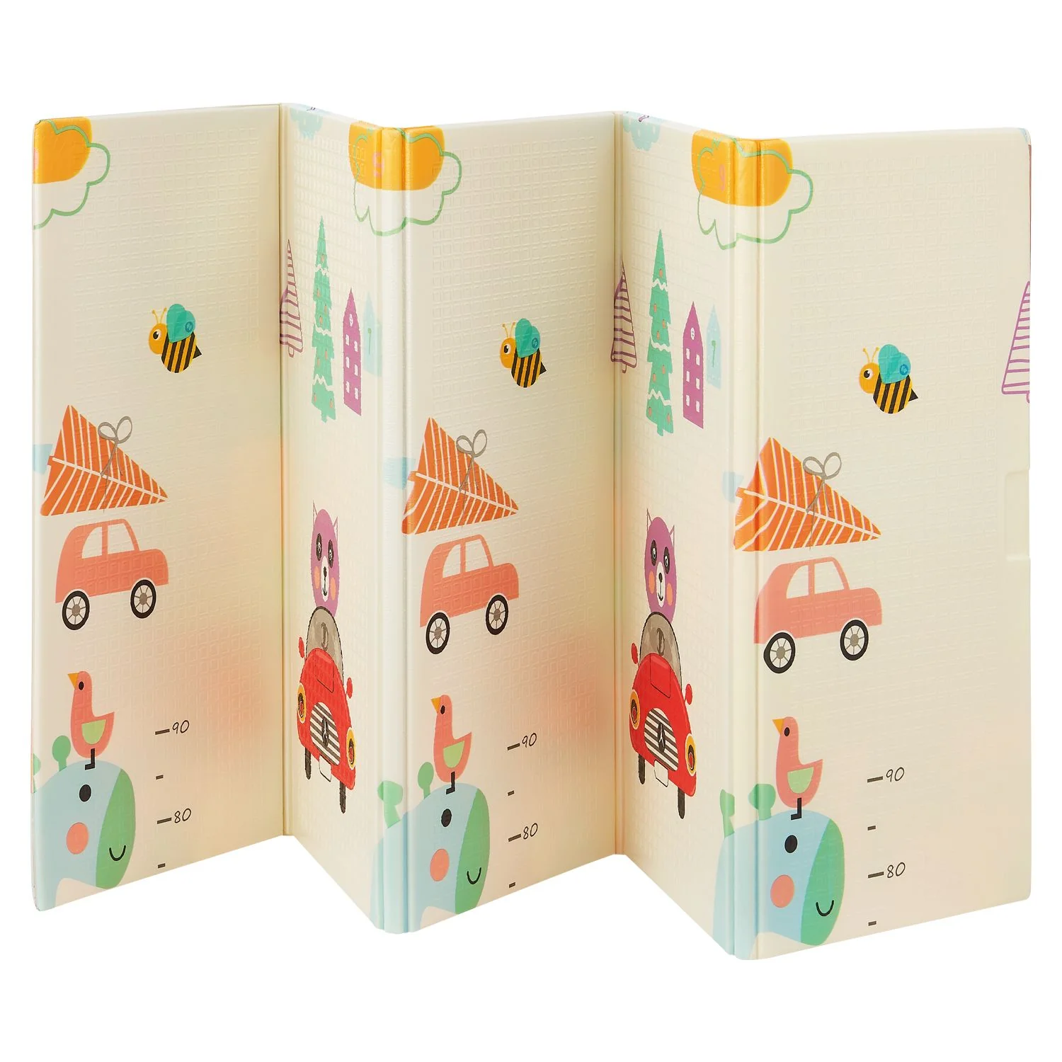 Kinder Speelmat / Speelkleed Lina – 180 x 200 cm – Wit