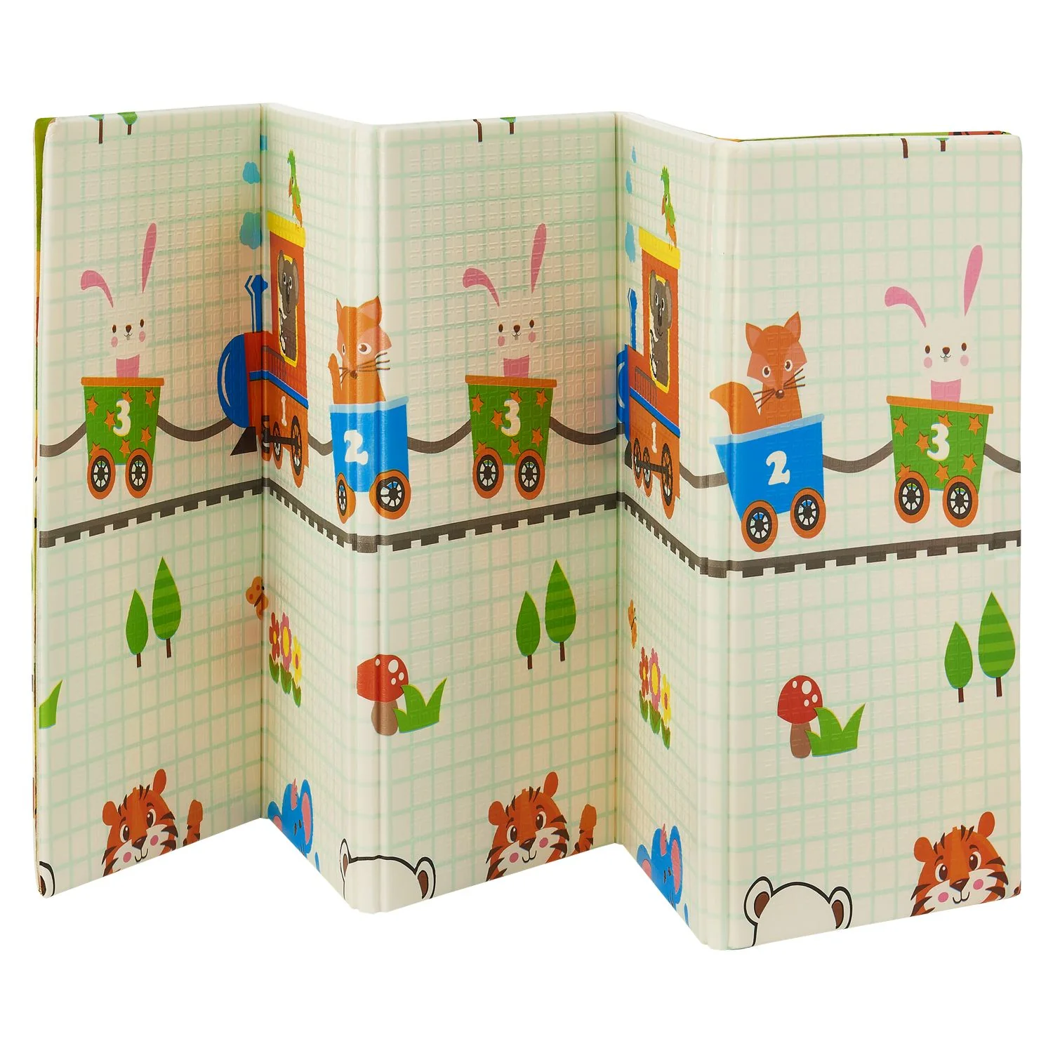 Kinder Speelmat / Speelkleed Toni – 180 x 200 cm – Groen