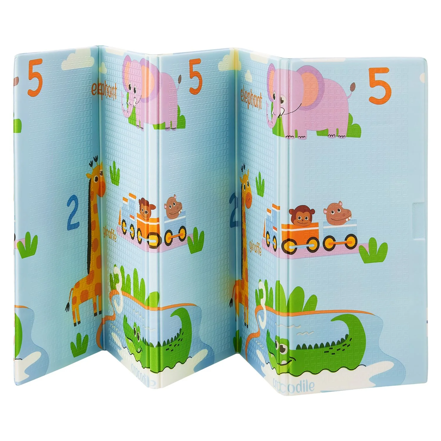 Kinder Speelmat / Speelkleed Stella – 180 x 200 cm – Blauw