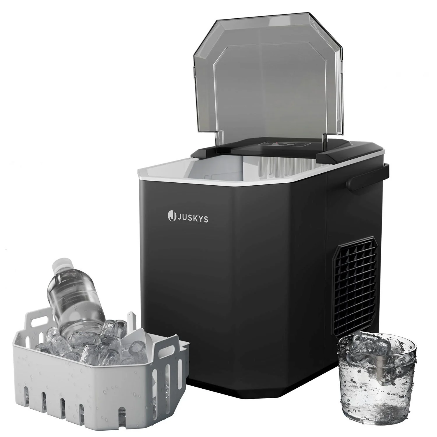 IJsblokjesmachine IceOracle – Zwart