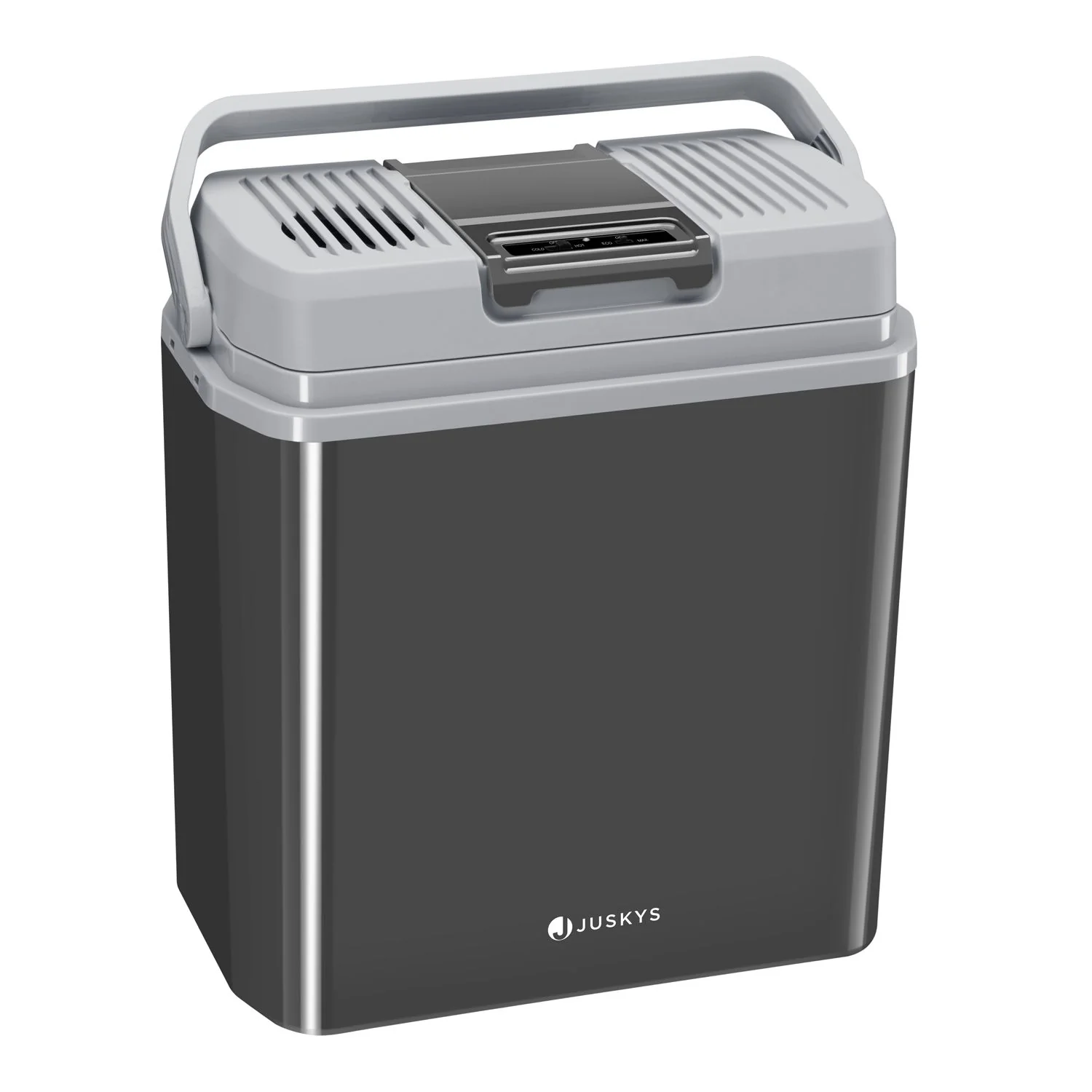 Elektronische Koelbox Noordpool – 24 Liter – Grijs – 12 V & 230 V Aansluiting
