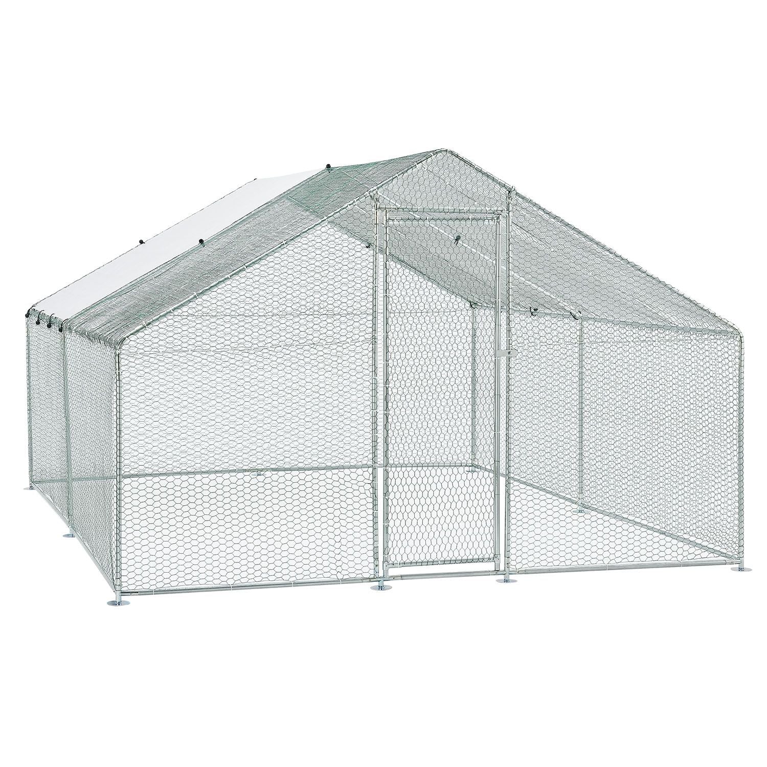Kippenren / Kippenhok – HLS25T – 300 x 400 x 200 cm