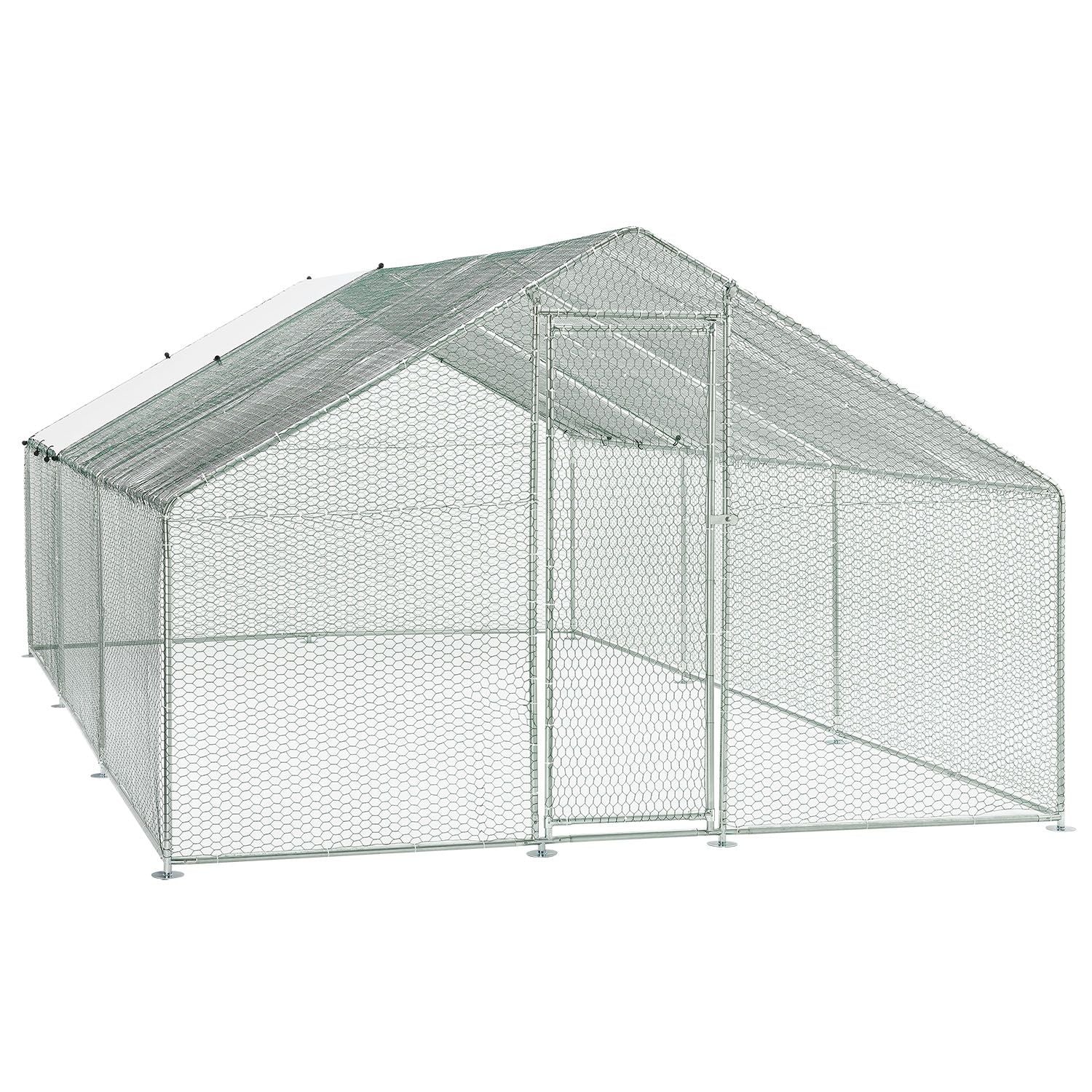 Kippenren / Kippenhok – HLS25T – 300 x 600 x 200 cm