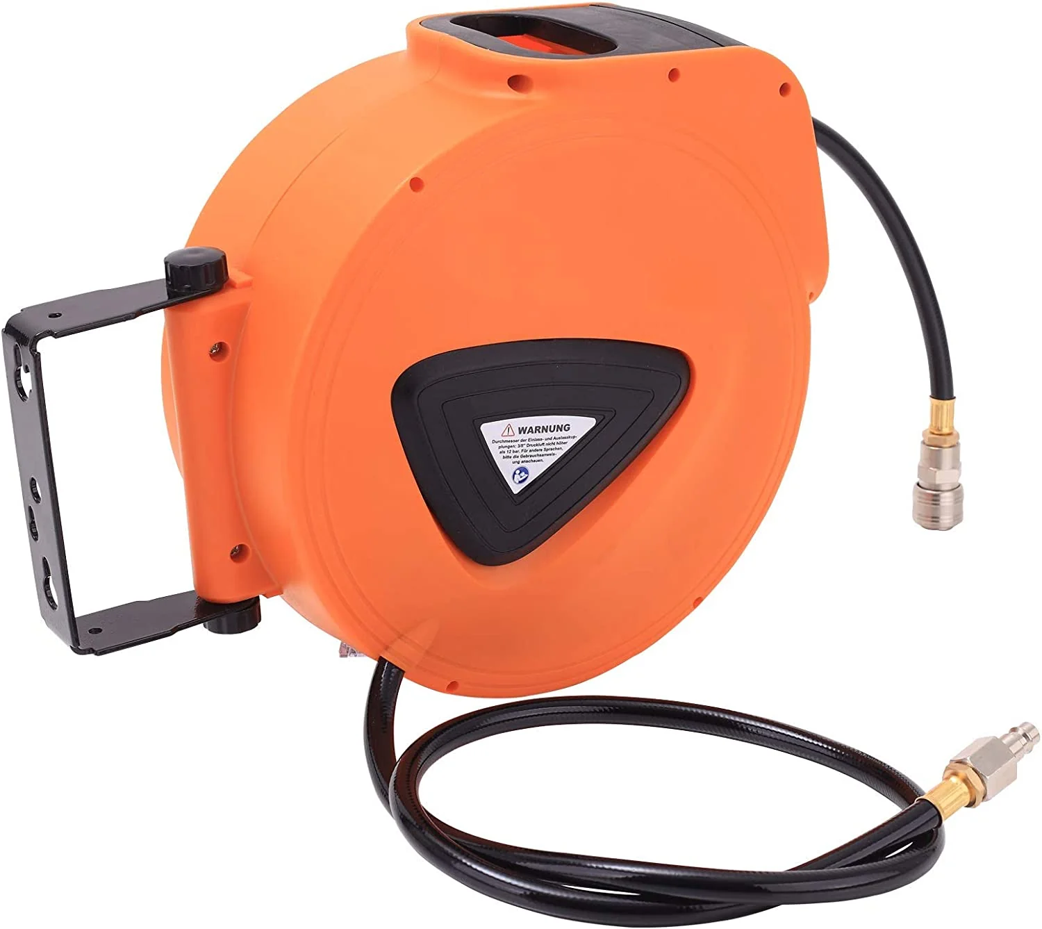 Persluchtslanghaspel – automatische oproller, 20 m