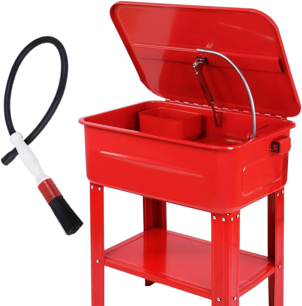 Onderdelenreiniger / Werkplaatswastafel – 80 liter – 26W pomp – Incl. Borstel