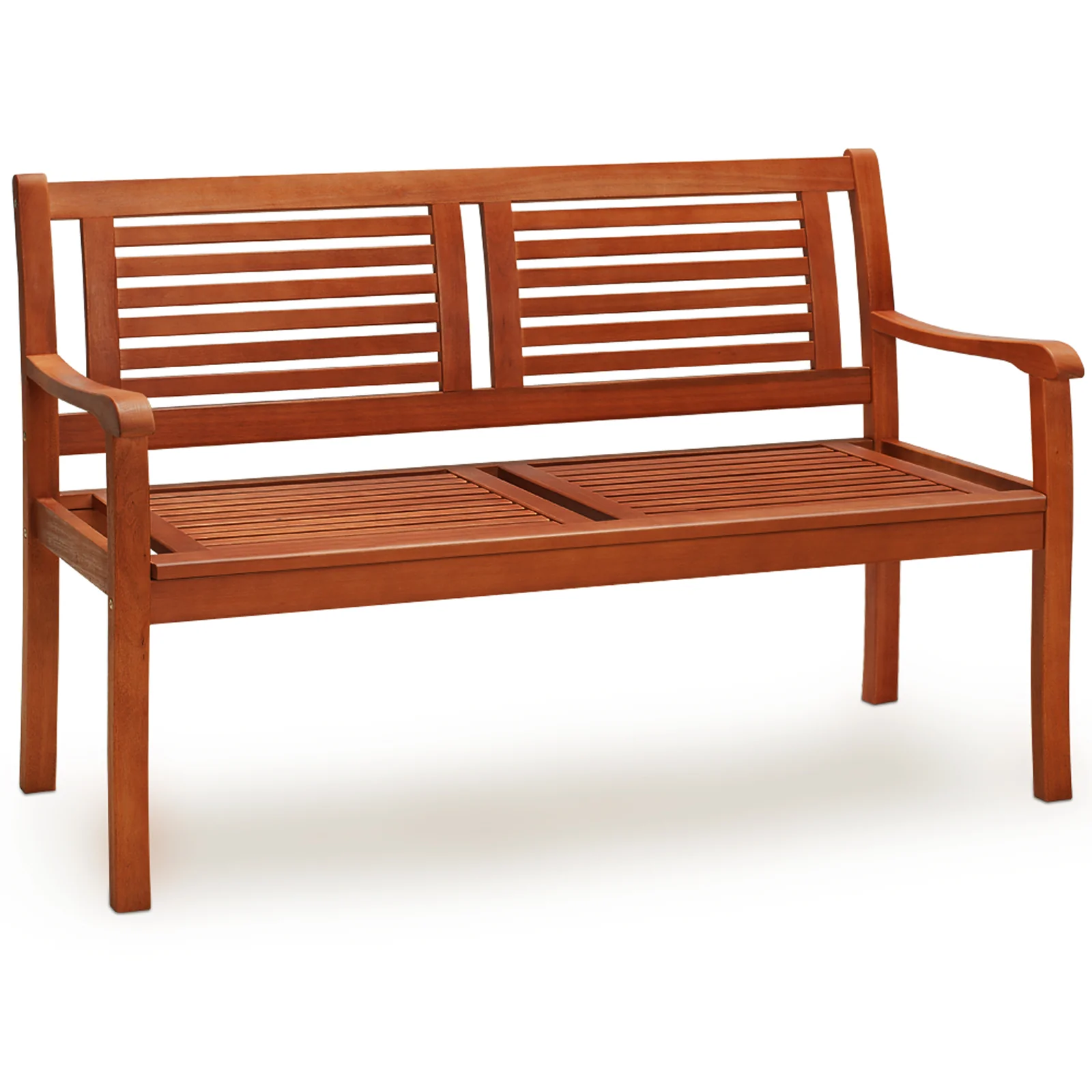 Tuinbank / Zitbank – Eucalyptushout –  120x56x88cm – Bruin