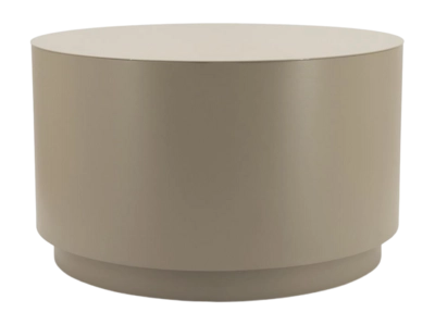 By-Boo Coffee Table Mesita Bijzettafel Taupe Ø60 x 35 cm