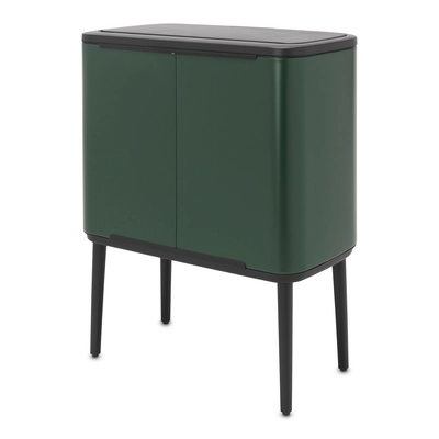Brabantia Bo Touch Bin Afvalemmer 3 x 11 L  - Pine Green