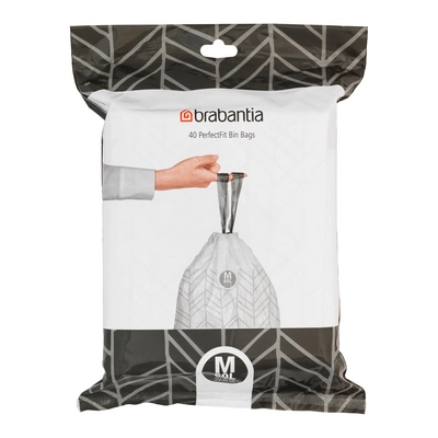 Brabantia PerfectFit Type M Afvalzakken 60 L - 40 zakken