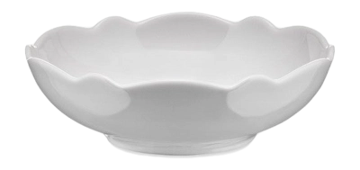 Alessi Dressed Dessertkom White Porcelain 13 cm (Set van 4)