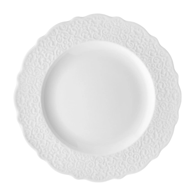 Alessi Dressed Dinerbord White Porcelain 27,3 cm (Set van 4)